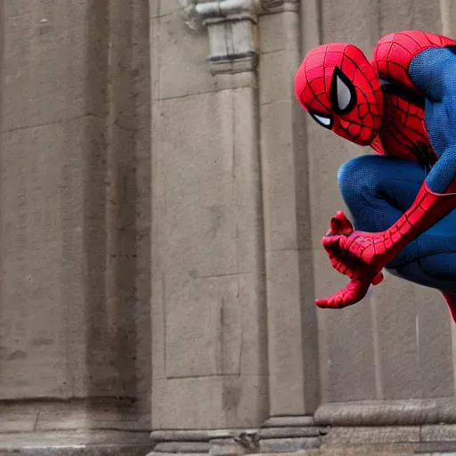 Prompt: Spider-Man from ancient Rome
