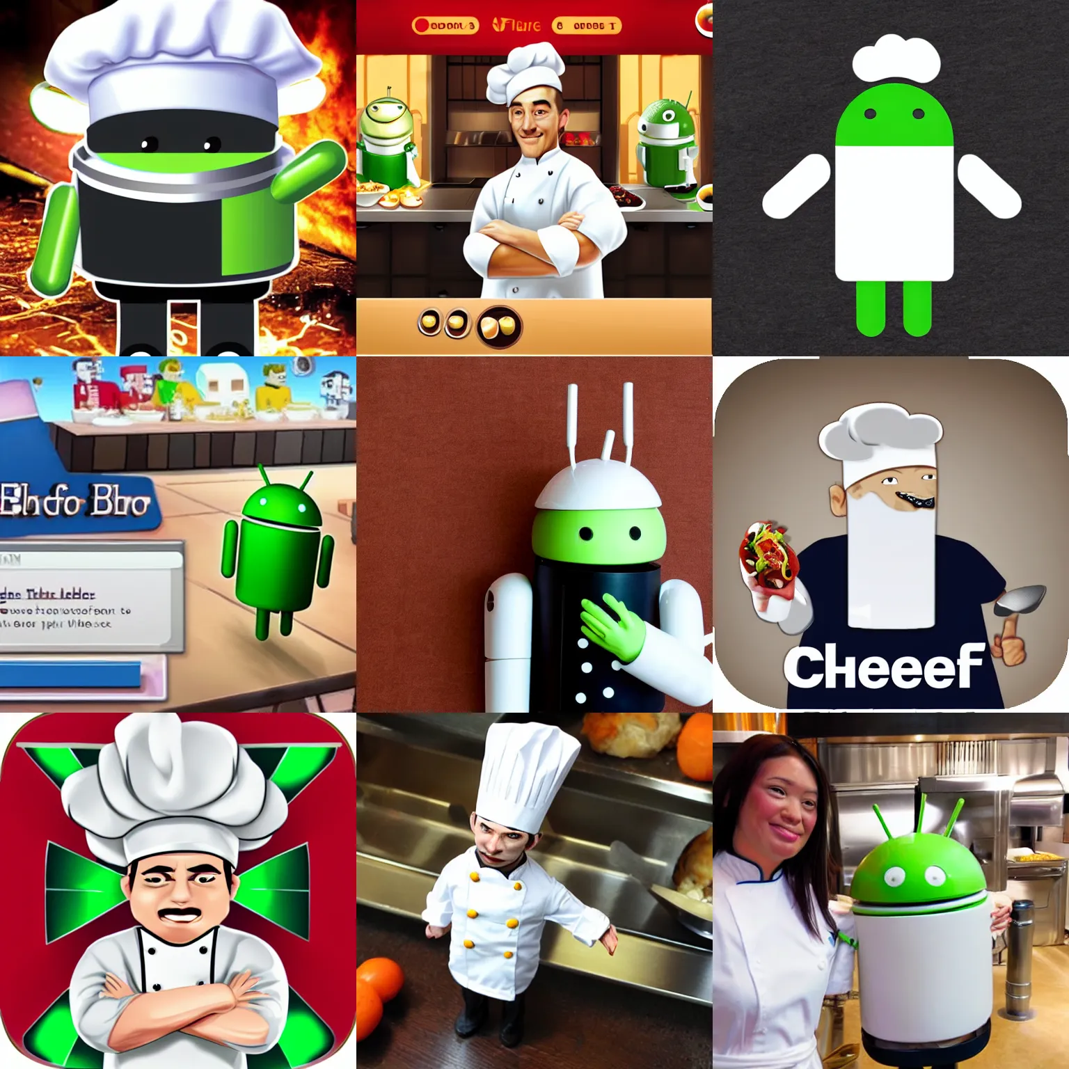 Prompt: chef android