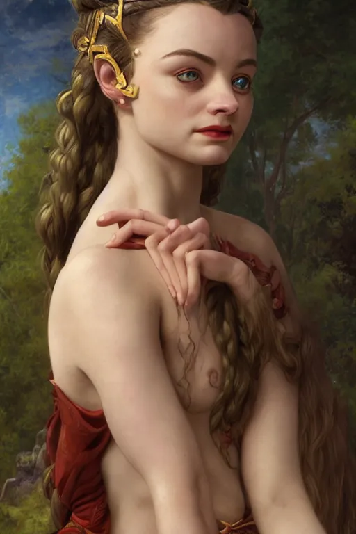 Prompt: A fantasy comic book style portrait painting of Anya Taylor-Joy, Joey King, as an Atlantean Reptilian Warrior, François Boucher, Oil Painting, Mystical Valkyrie, unreal 5, DAZ, hyperrealistic, octane render, Regal, Refined, Detailed Digital Art, RPG portrait, William-Adolphe Bouguereau, Michael Cheval, Walt Disney (1937), Steampunk, dynamic lighting, Highly Detailed, Cinematic Lighting, Unreal Engine, 8k, HD