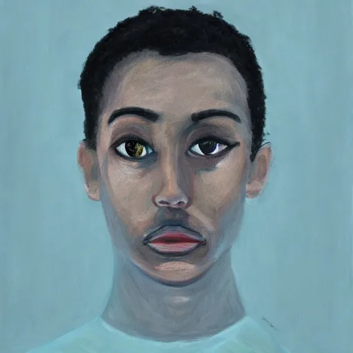 Image similar to human subconscious portrait