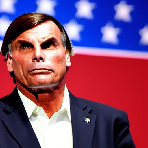 Prompt: a photo of bolsonaro