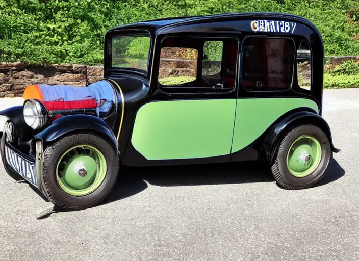 Prompt: 1929 austin mini