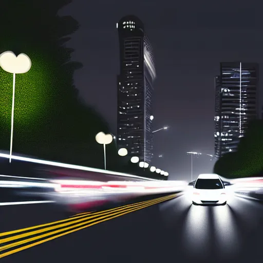 Image similar to a car Porsche Coach at illegal car meet, Chiba prefecture, city mist streetlights, photorealistic, highly detailed, 85MM