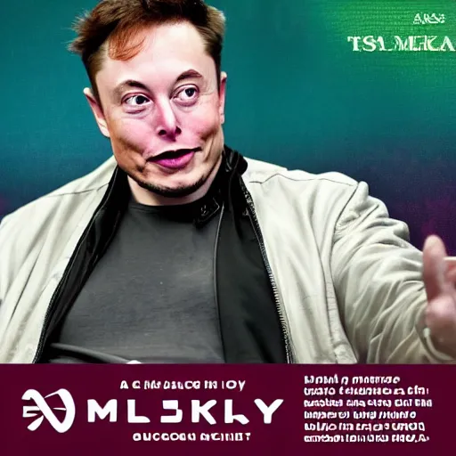 Image similar to a very magical Elon musk