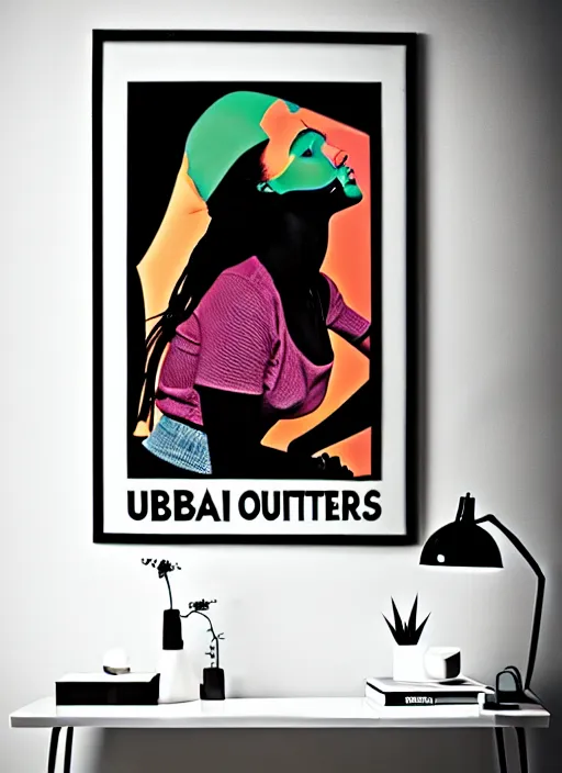 Image similar to urban outfitters art poster