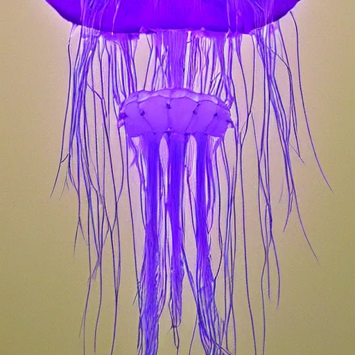 Image similar to An angel jellyfish