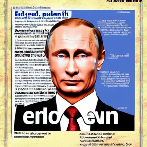 Prompt: end of putin