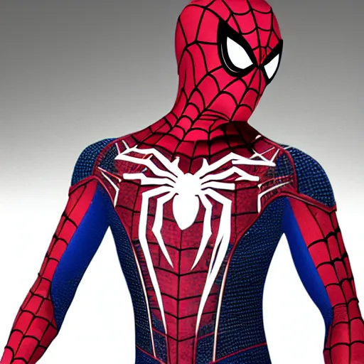 Image similar to spider man costume texture, seamless