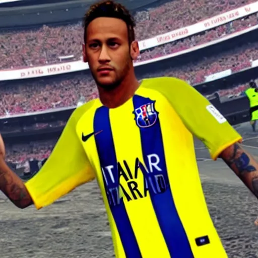 Image similar to neymar in gta v