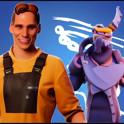 Prompt: Jerma playable in Fortnite