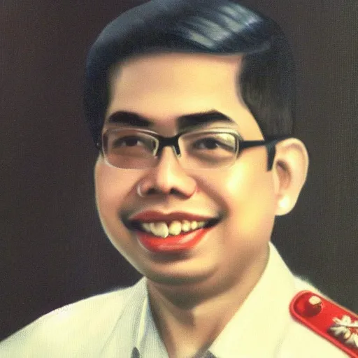 Prompt: portrait of Tunku Abdul Rahman