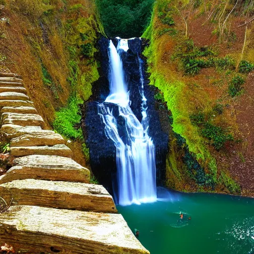 Image similar to life is a waterfall