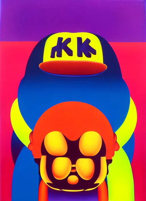 Image similar to hiphop cover by shusei nagaoka, kaws, david rudnick, airbrush on canvas, pastell colours, cell shaded, 8 k