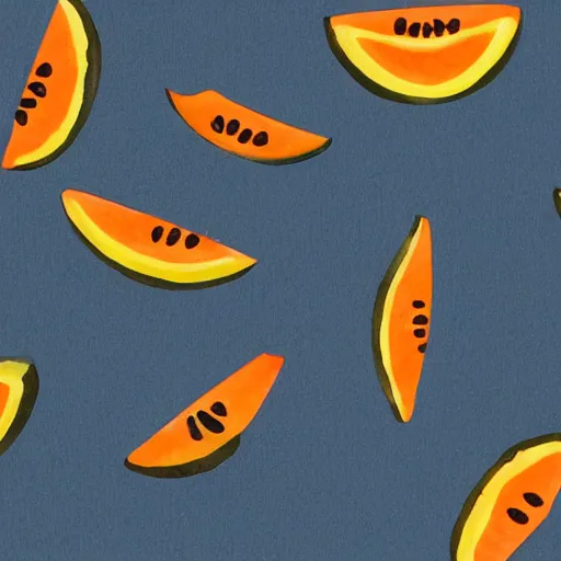 Image similar to a strong papaya fruit dressed as a sailor