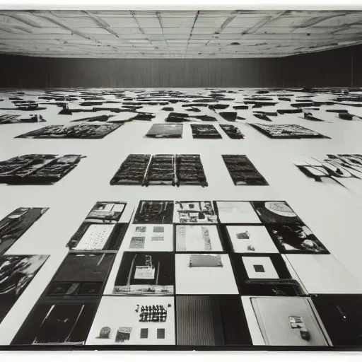 Image similar to wide angle robos by Diane Arbus and Andreas Gursky