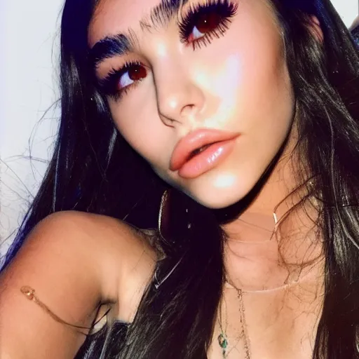 Image similar to madison beer a an intergalactic popstar dancing on a planet, render, blender render, unity render, 4 k wallpaper, art station trending, artstation 4 k coherent, coherent, 4 k, detailed, hyperdetailed, artifact - free, completely coherent, sharp, madison beer