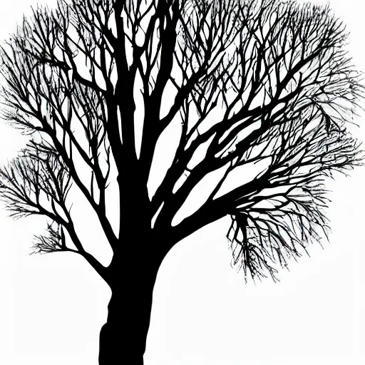 Prompt: trees in a style of van high