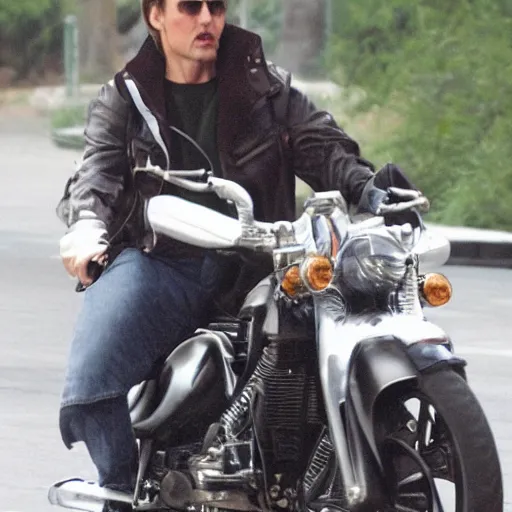 Prompt: nicolas cages riding tom cruise mean while smoking weed