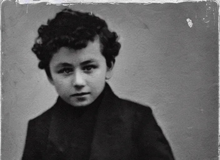 Prompt: professional fine detailed photo portrait of young alexander pushkin from makhachkala, dagestan. kid alexander pushkin in the postsoviet suburbia, iphone photo, instagram, black and white