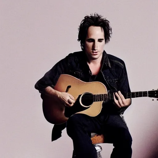 Prompt: jeff buckley making a concert in 2022