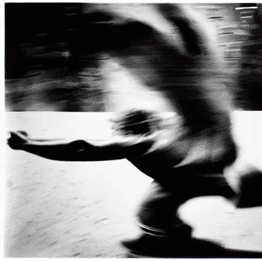 Image similar to A wizard casting spells, frantic, chaotic, ethereal, b&w, 35mm film!!!!!!!!, are-bure-boke!!!!!!!!, by Daido Moriyama!!!!!!