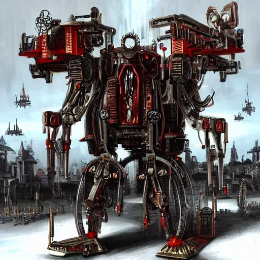 Image similar to adeptus mechanicus