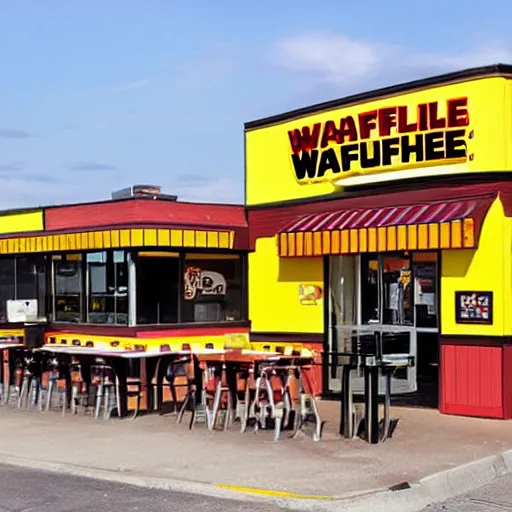 Image similar to wafflehouse restaurant