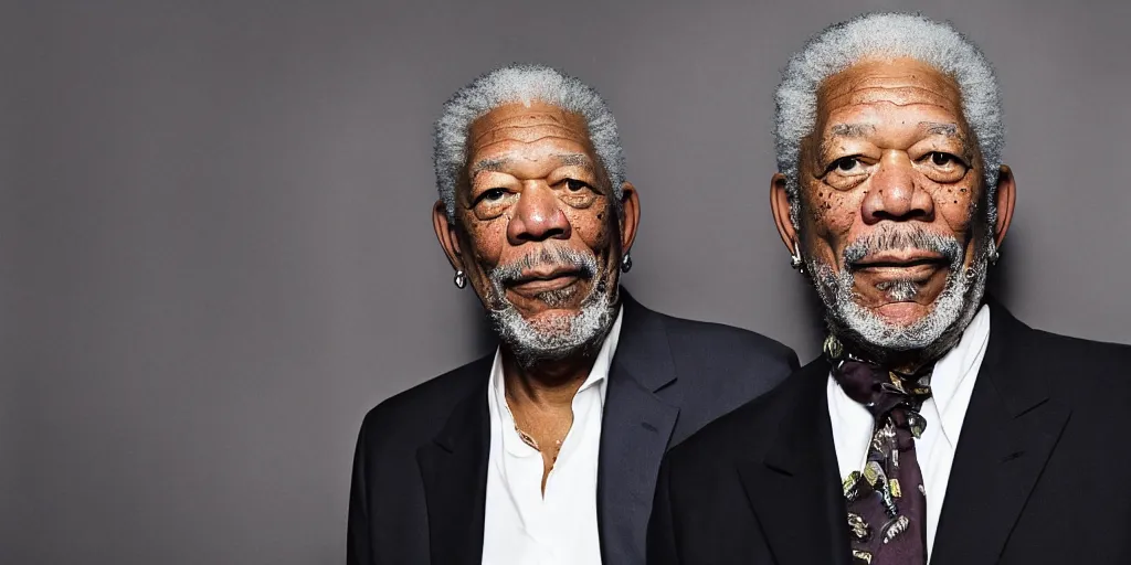 Image similar to the great morgan freeman risks it for a bisquit