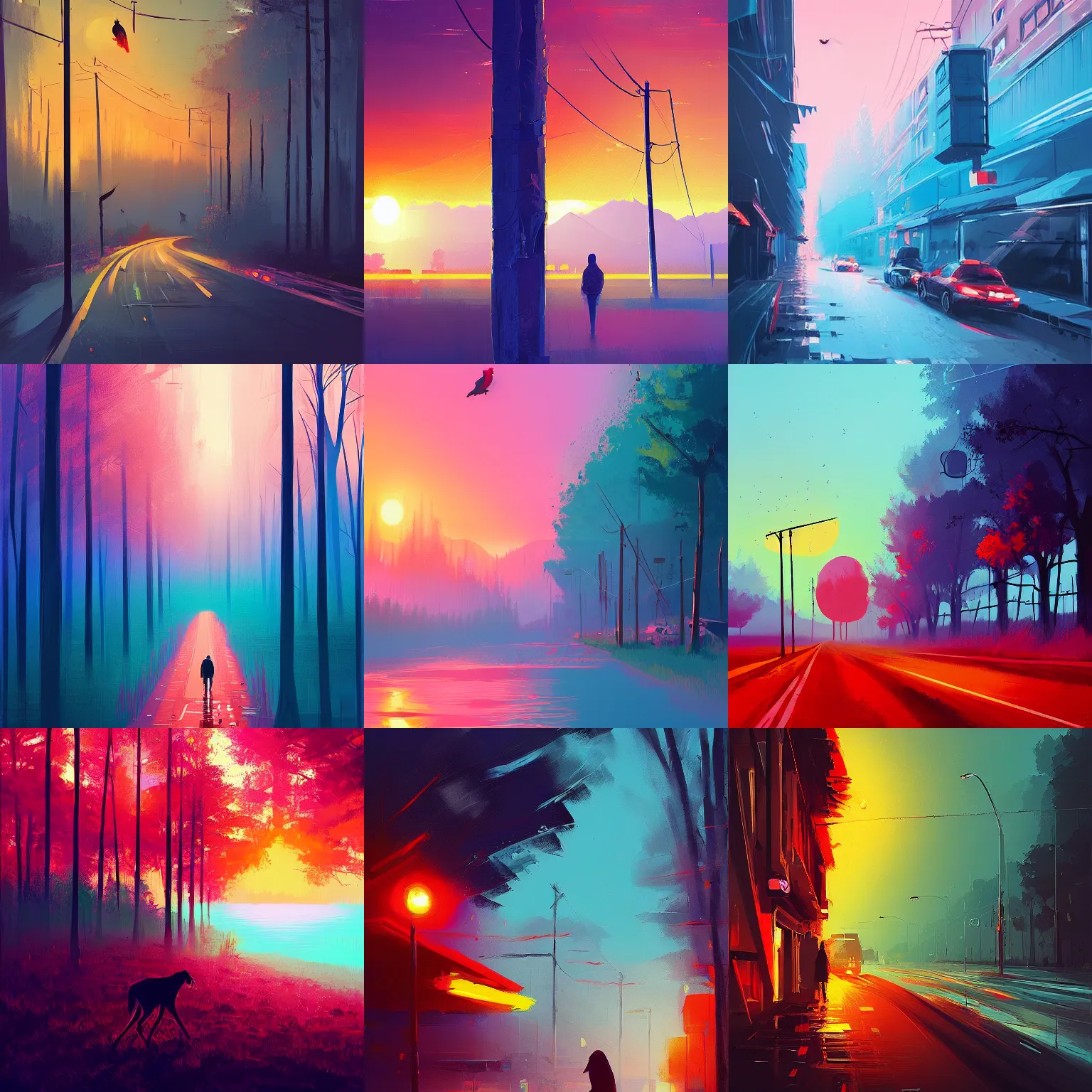 Prompt: the early bird gets no food here, by alena aenami, digital art, trending on artstation