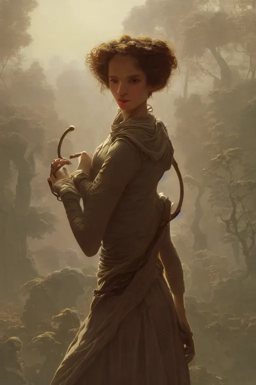 Image similar to rosalia, unreal engine 8 k, illustration, comprehensive art, thorough details, intricate, artstation atmosphere, highly detailed, symmetrical, concept art, nc wyeth, artstation, craig mullins, william adolphe bouguereau, digital painting, james jean, joao ruas, takashi murakami, gregory crewdson cinematic lighting, 4 k