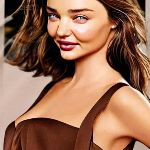 Image similar to miranda kerr as a chocolate