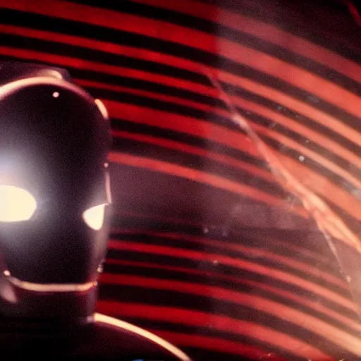 Image similar to movie still of cyborg sun, cinematic composition, cinematic light, criterion collection, by edgar wright