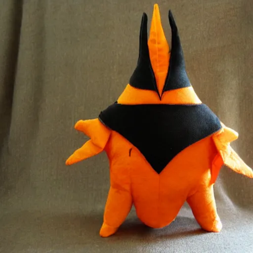 Prompt: sauron plushie