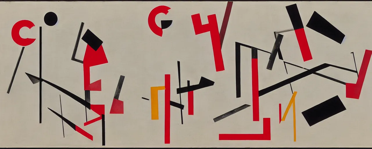 Image similar to a typographic painting of words and letters, by El Lissitzky, oil paint, constructivism, Concrete poetry, abstract, words, Highly Detailed