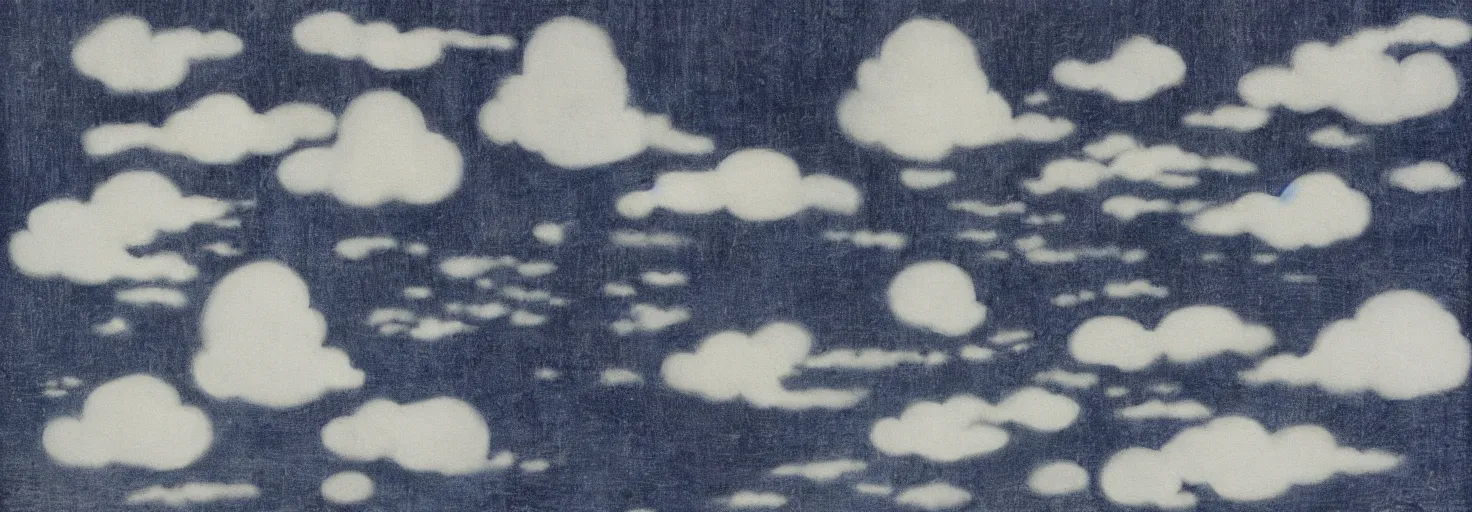 Image similar to cloud dreams, by Nobuhiko Obayashi