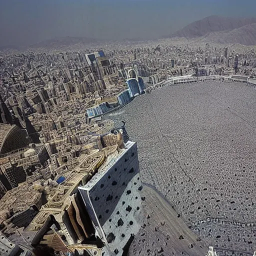 Image similar to real photo of makkah