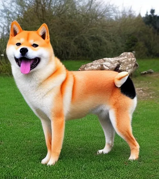 Image similar to shiba inu.