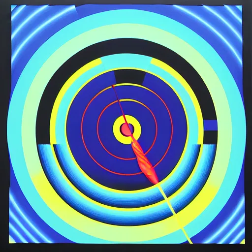 Prompt: archer target by shusei nagaoka, kaws, david rudnick, airbrush on canvas, pastell colours, cell shaded, 8 k