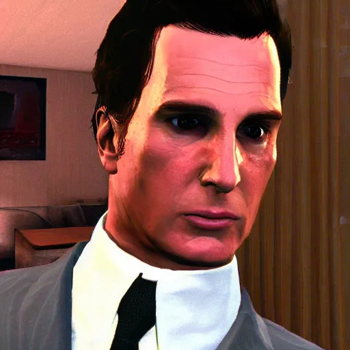 Image similar to patrick bateman in gtav