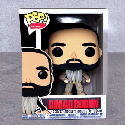 Image similar to Osama Bin Laden funko pop doll