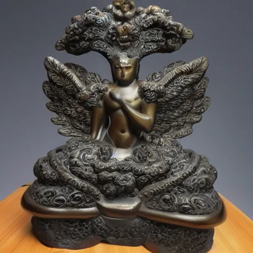 Image similar to phoenix statue made in tang dynasty