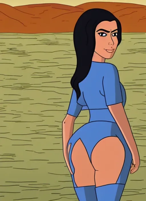 Image similar to still of kim kardashian in King Of The Hill.