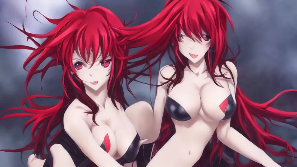 ArtStation - Rias Gremory! - Anime - Highschool DXD !