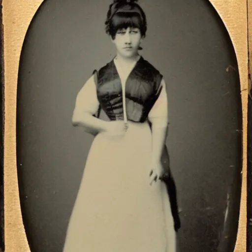 Image similar to 1 8 0 0 s photograph of miku