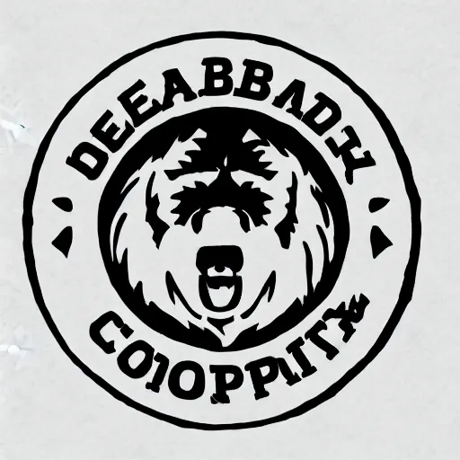 Image similar to logo for the dead bear company