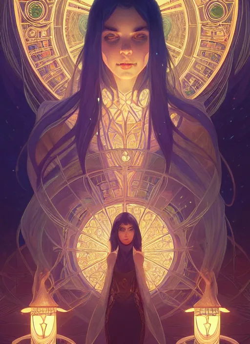 Image similar to symmetry!! water, glowing lights!! intricate elegant, highly detailed, digital painting, artstation, concept art, smooth, sharp focus, illustration, art by artgerm and greg rutkowski and alphonse mucha