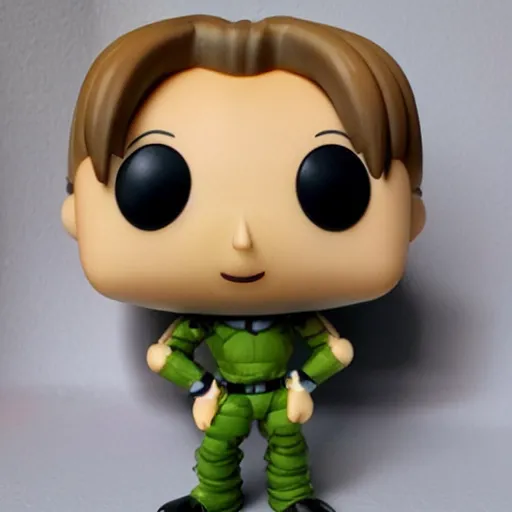 Image similar to sedgyuijcd ft as a funko pop figure