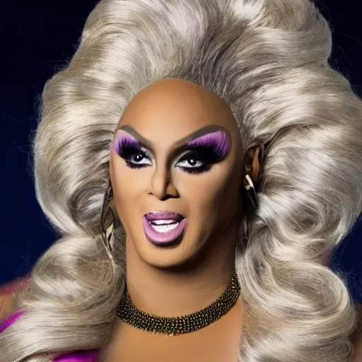 Image similar to ben shaprio competing on ru paul's drag race