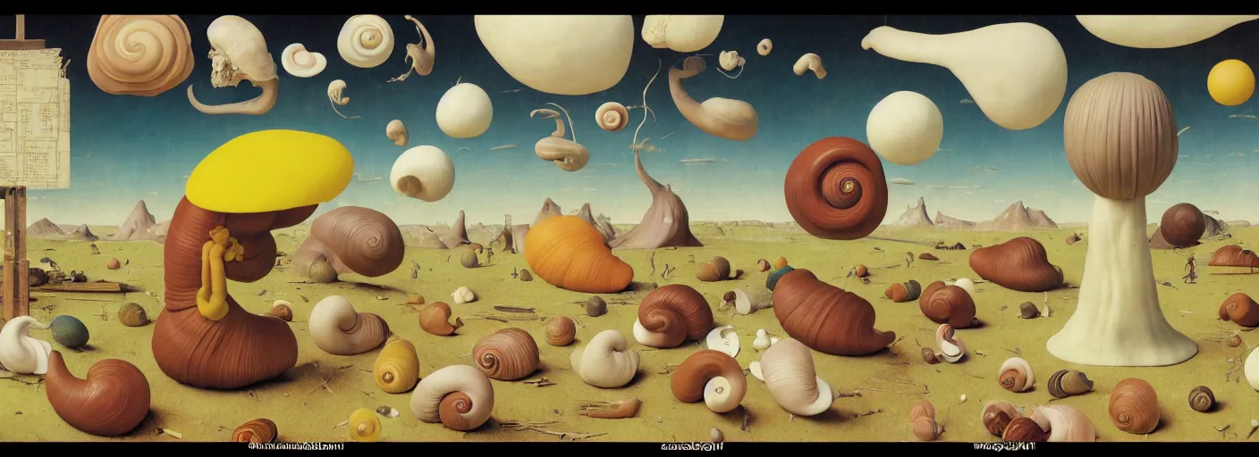 Image similar to surreal colorful single! clay snail reference sheet white! background concept art anatomy, very coherent and colorful high contrast masterpiece by norman rockwell franz sedlacek hieronymus bosch dean ellis simon stalenhag rene magritte gediminas pranckevicius, dark shadows, sunny day, hard lighting,