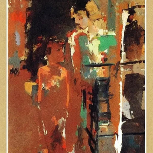 Image similar to “by Bernie Fuchs”